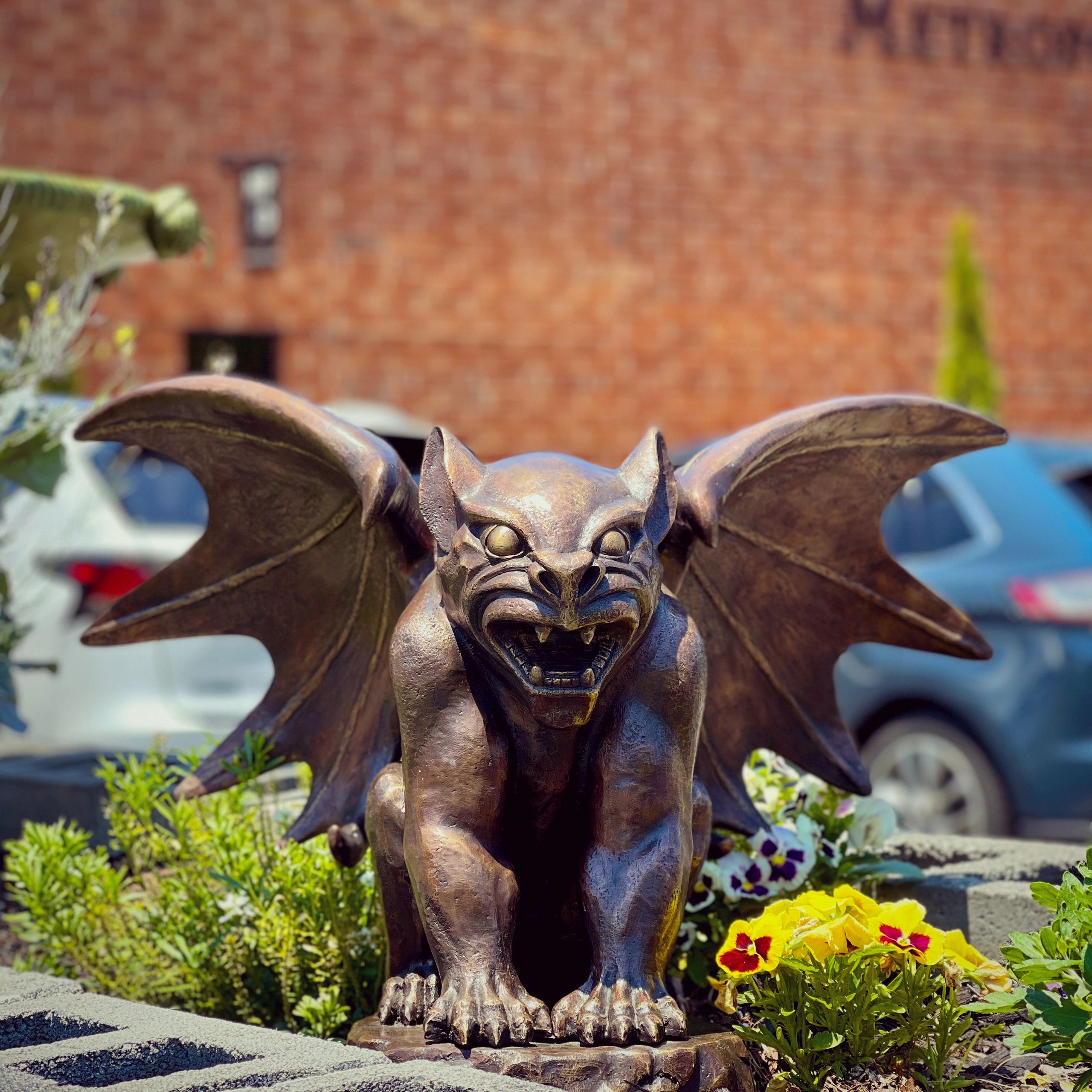 Custom Bronze Gargoyle Sculpture